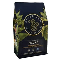 Bag of Ampersand Swiss Water Decaf medium roast coffee